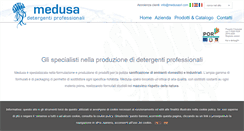 Desktop Screenshot of medusasrl.com