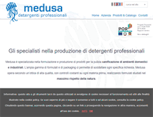 Tablet Screenshot of medusasrl.com